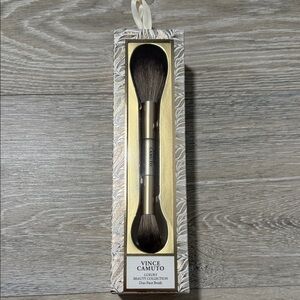 Vince Camuto Duo Face Brush, Gold Leaf, NWT